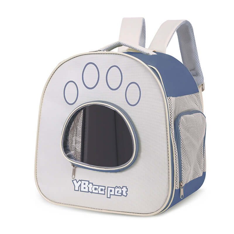MaxandFriendsPets Portable Transparent Pet Carrier Bag for small pets