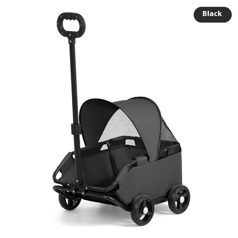 MaxandFriendsPets Small Pet Cart Portable Foldable Outdoor