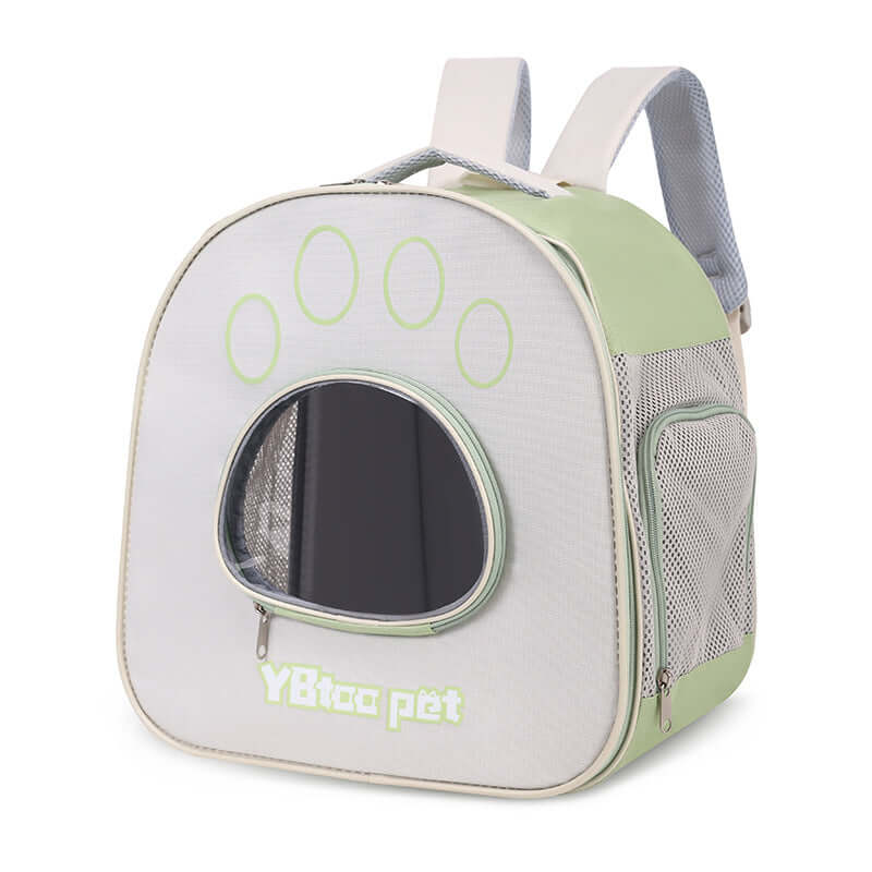 MaxandFriendsPets Portable Transparent Pet Carrier Bag for small pets