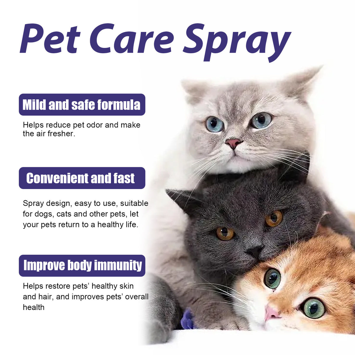 MaxandFriendsPets Pet Skin Care Spray for Dogs and Cats