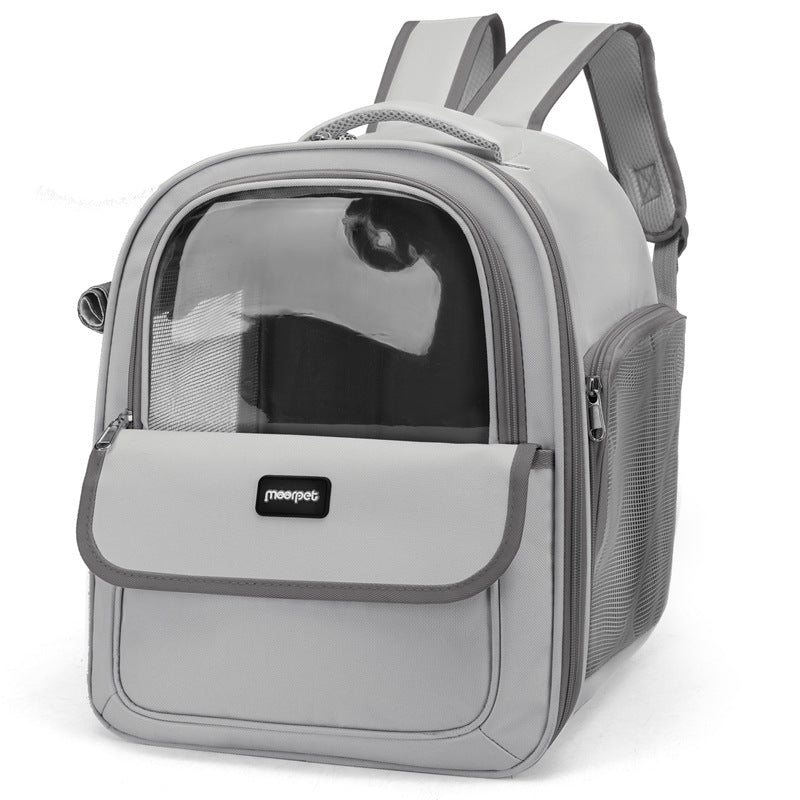 MaxandFriendsPets Cat Outdoor Portable Shoulder Breathable Pet Bag