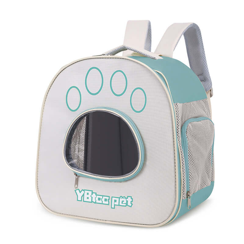 MaxandFriendsPets Portable Transparent Pet Carrier Bag for small pets