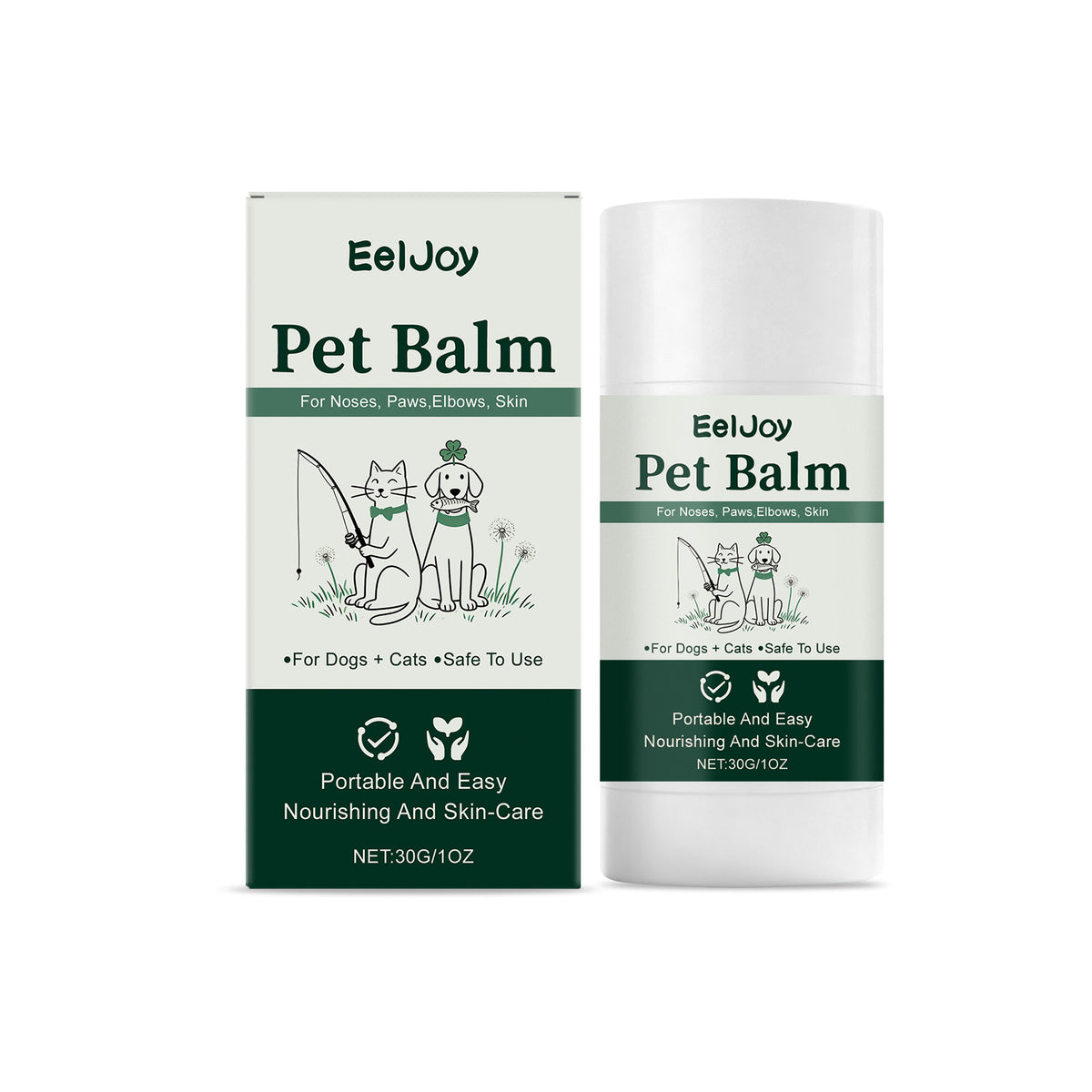 MaxandFriendsPets Pet Moisturizing Care Stick for dogs and cats