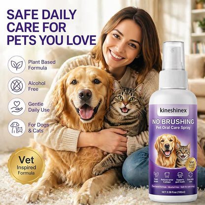 MaxandFriendsPets Breath Oral Care Spray for dogs and cats