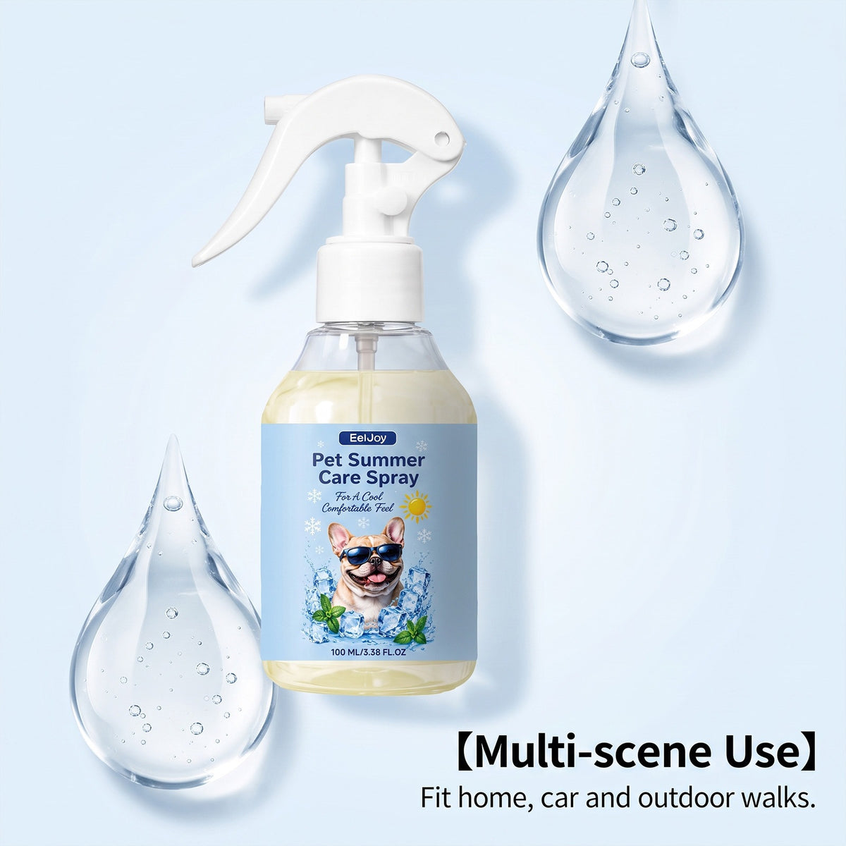 MaxandFriendsPets Pet Summer Care Spray for Dogs and Cats