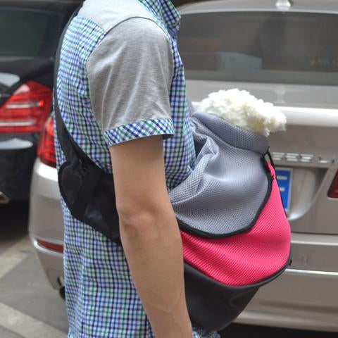 MaxandFriendsPets Shoulder Pet Carrier Messenger Backpack