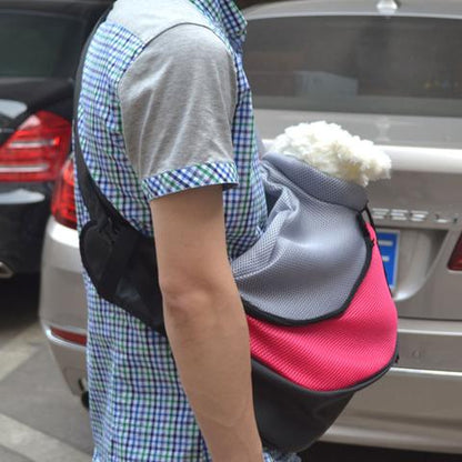 MaxandFriendsPets Shoulder Pet Carrier Messenger Backpack