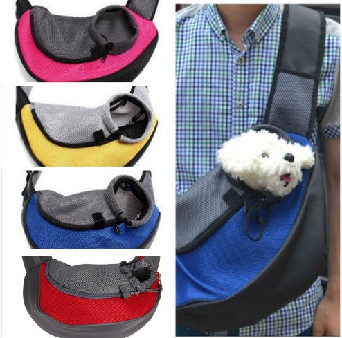MaxandFriendsPets Shoulder Pet Carrier Messenger Backpack