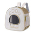 MaxandFriendsPets Portable Transparent Pet Carrier Bag for small pets
