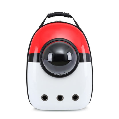 MaxandFriendsPets Portable Cat Space Capsule Outdoor Backpack