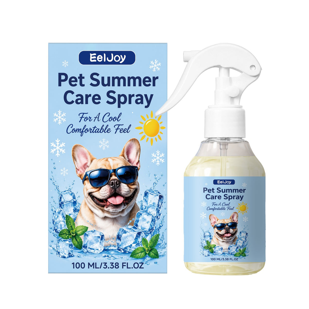 MaxandFriendsPets Pet Summer Care Spray for Dogs and Cats
