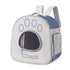 MaxandFriendsPets Portable Transparent Pet Carrier Bag for small pets