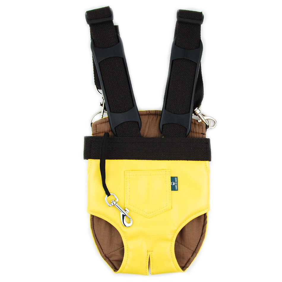 MaxandFriendsPets Adjustable Pet Chest Bag for Outdoor Travel