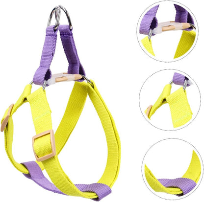 MaxandFriendsPets No Pull Nylon Dog Harness and Leash Set
