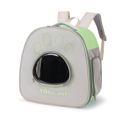 MaxandFriendsPets Portable Transparent Pet Carrier Bag for small pets
