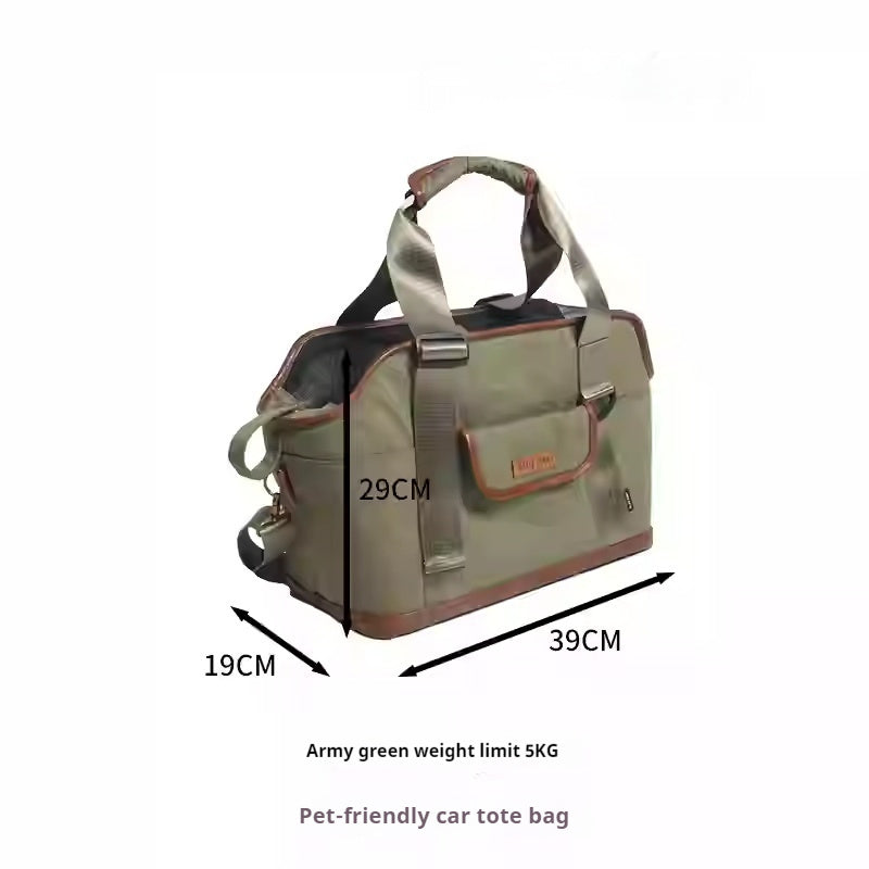 MaxandFriendsPets Outdoor Backpack for Small Cats and Dogs