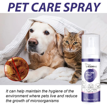 MaxandFriendsPets Pet Skin Care Spray for Dogs and Cats