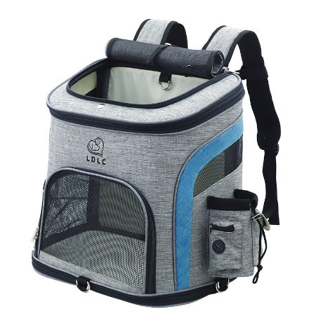 MaxandFriendsPets Portable Outdoor Pet Backpack for Small Pets