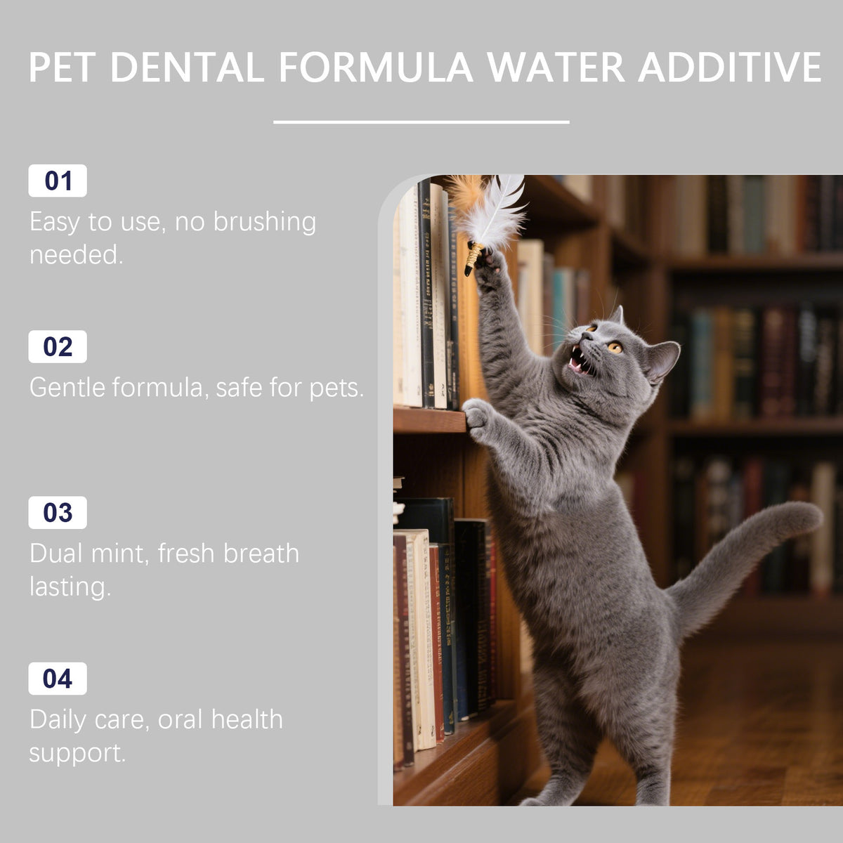 MaxandFriendsPets Pet Oral Care Solution for dogs and cats