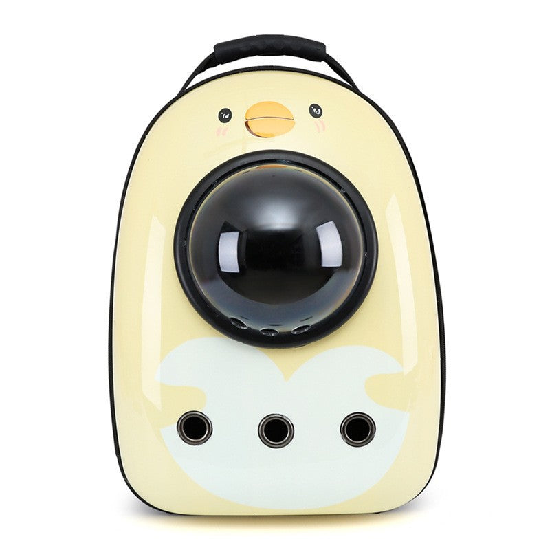 MaxandFriendsPets Portable Cat Space Capsule Outdoor Backpack