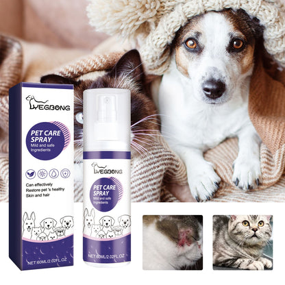 MaxandFriendsPets Pet Skin Care Spray for Dogs and Cats