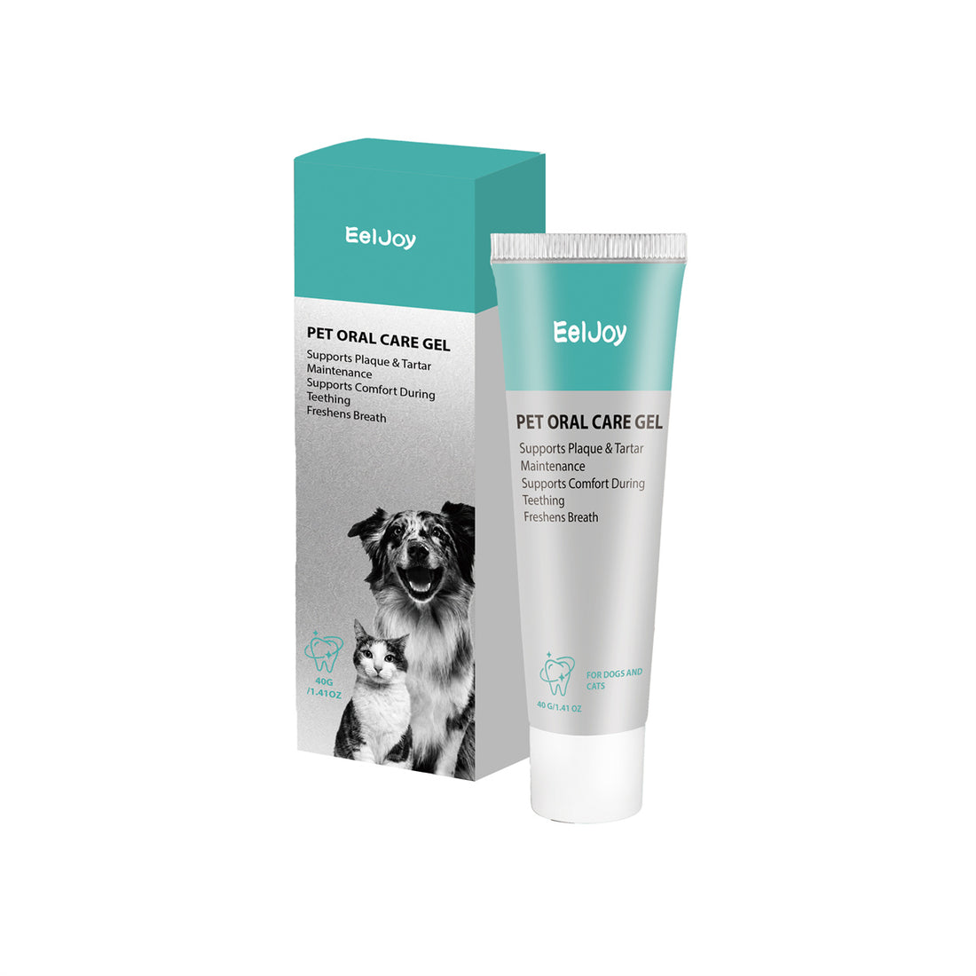 MaxandFriendsPets Pet Oral Care Gel for Dogs and Cats