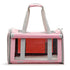 MaxandFriendsPets Transparent Breathable Foldable Outdoor Pet Bag