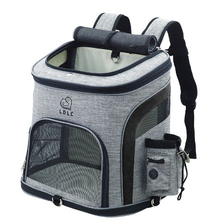 MaxandFriendsPets Portable Outdoor Pet Backpack for Small Pets